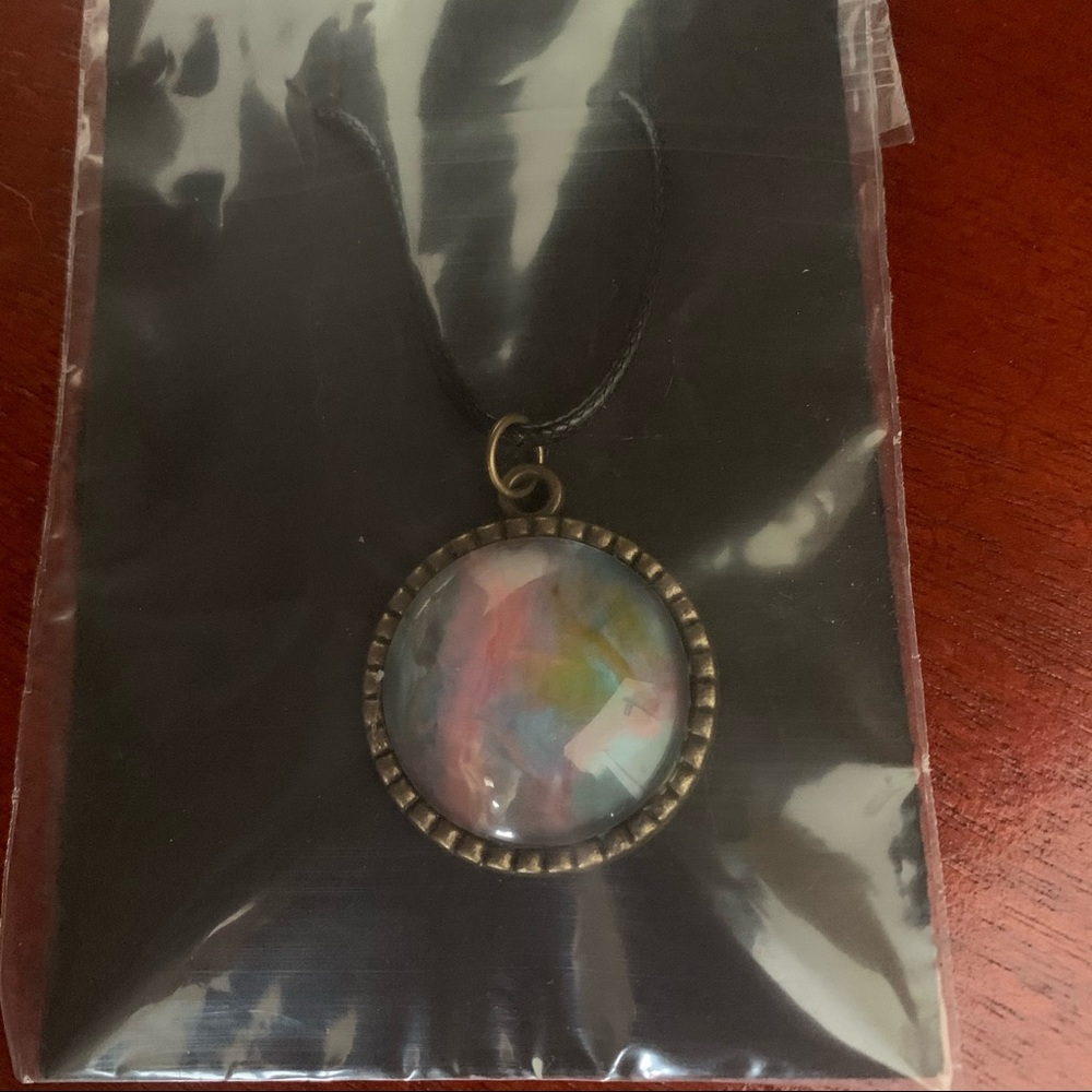 2/$18 ONE OF A KIND hand made pendant necklace